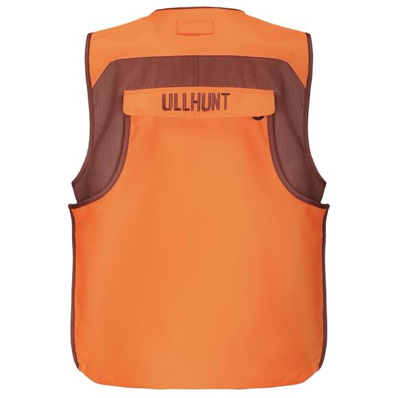 Upland Hunting Vest, Bird Game Vest with Front Pockets & Back Game Pouch Size L - Picture 4 of 7